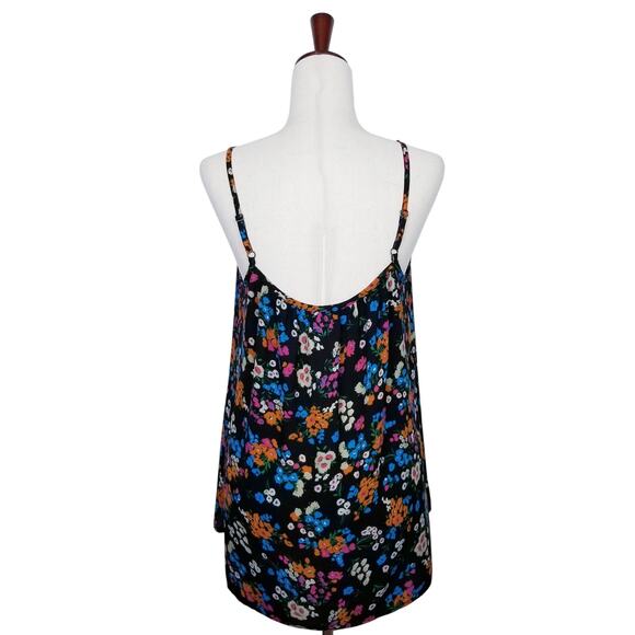 CAbi #5599 "Carefree Cami" Floral Adjustable Straps Top Size M - Picture 4 of 8